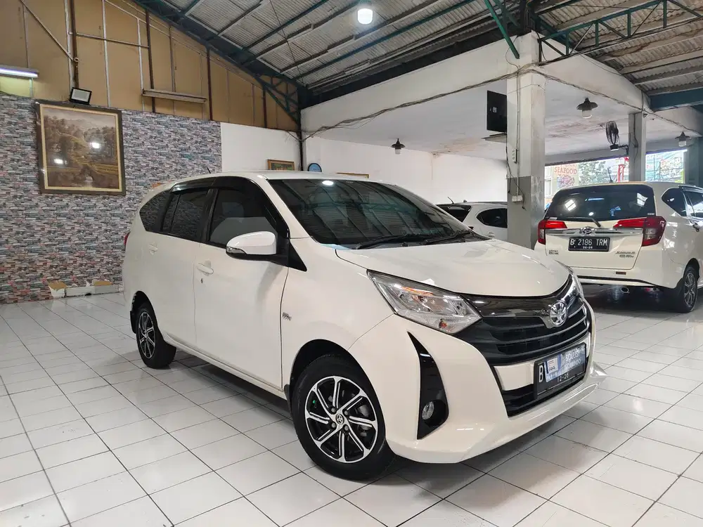 (KM 46  Rb) Toyota CALYA G 1.2 Bensin AT 2021 Putih