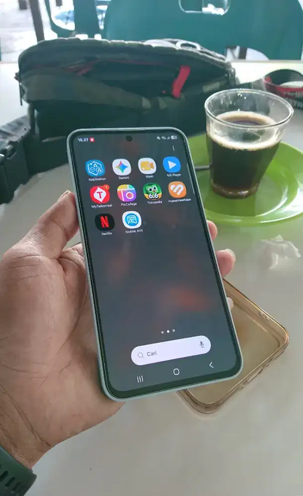 Samsung a35 8/256 Biru Mulus