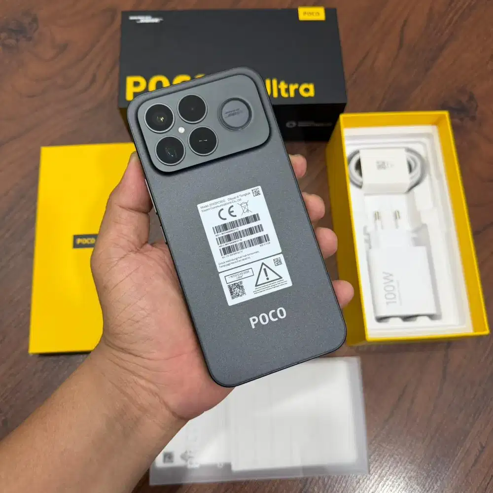 poco f8 ultra 16/512gb hitam like new bnob
