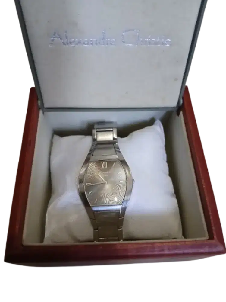 Bahan jam quartz Alexandre Christy mati mesin