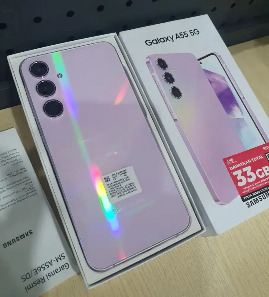 Samsung A55 5G Ram 8/256 kondisi istimewa