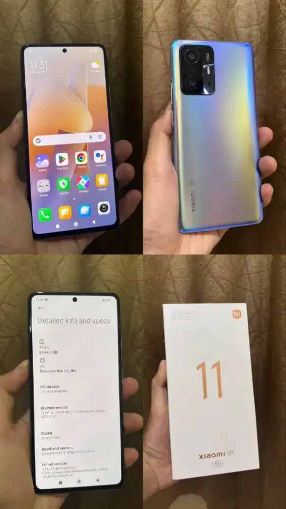 Xiaomi mi 11t 5g ram 8/256gb