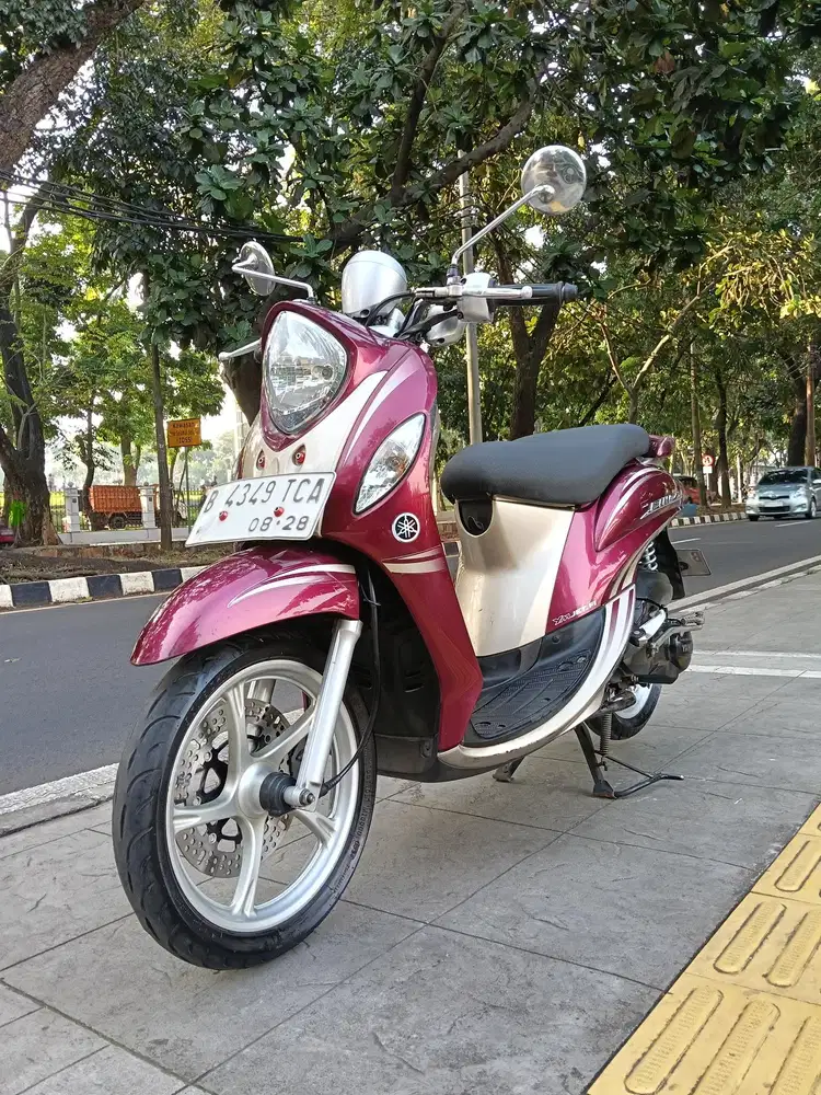 DIJUAL CASH YAMAHA FINO PREMIUM 125 THN 2014 PJK IDUP SIAP PAKAI