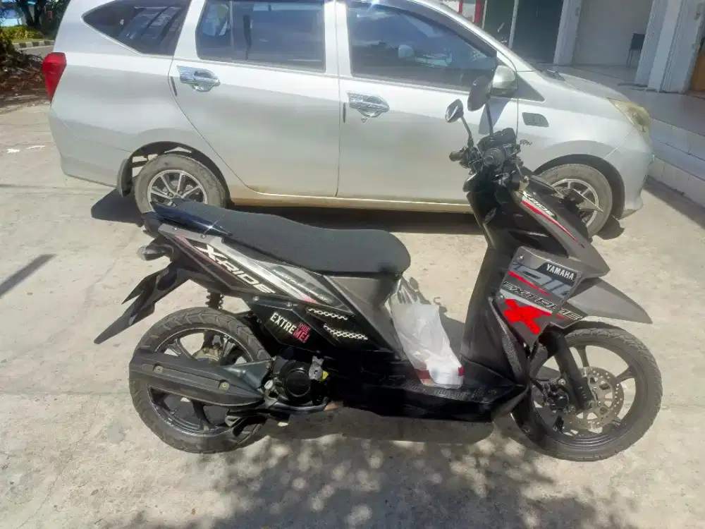 JUAL MOTOR SECOND YAMAHA XRIDE 115 TAHUN 2016, PEMAKAIAN HARIAN