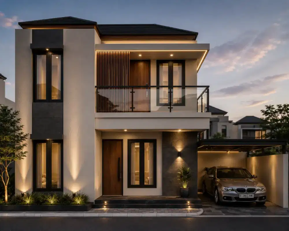 Jual rumah 2 lantai Ciracas bebas banjir