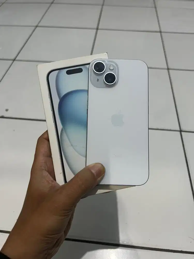 IPHONE 15 128GB RESMI IBOX FULL ORI BH 87%