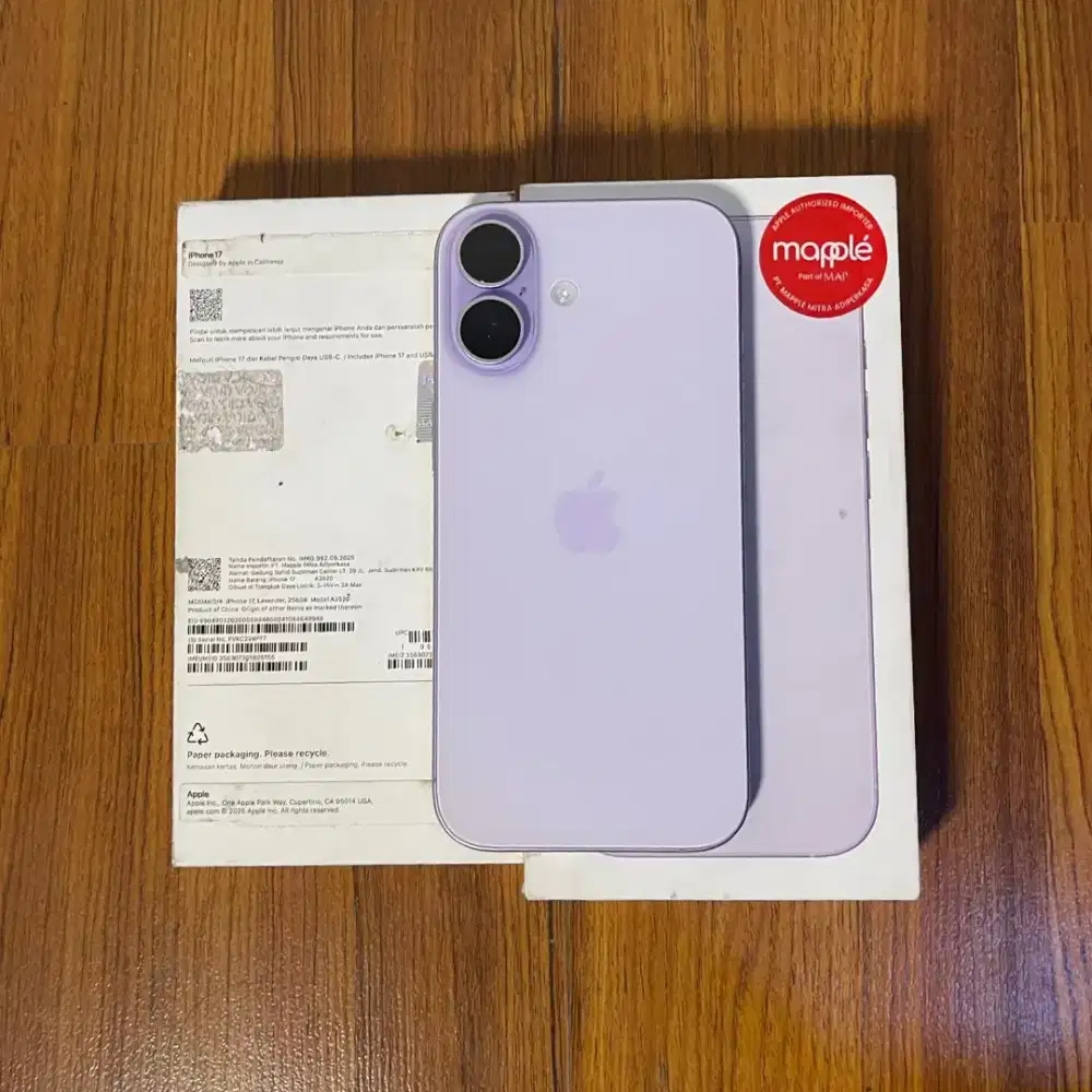 Iphone17 256gb 16juta