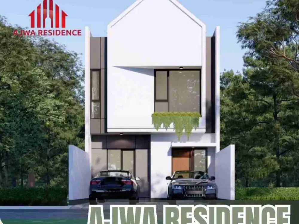 rumah scandinavian dekat mcd cipayung jakarta timur