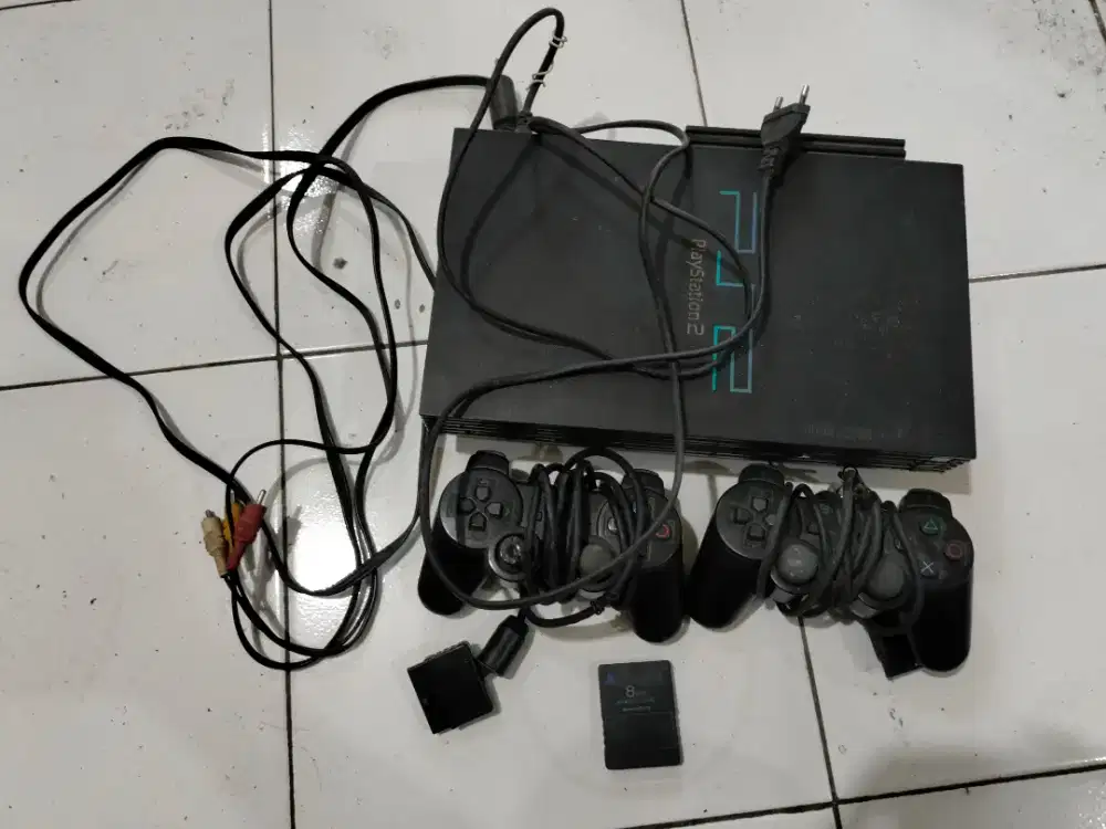 PS2 fat dengan hdd 150gb