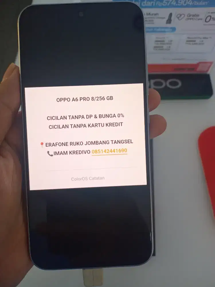 OPPO A6 PRO 8/256 GB CICILAN TANPA DP