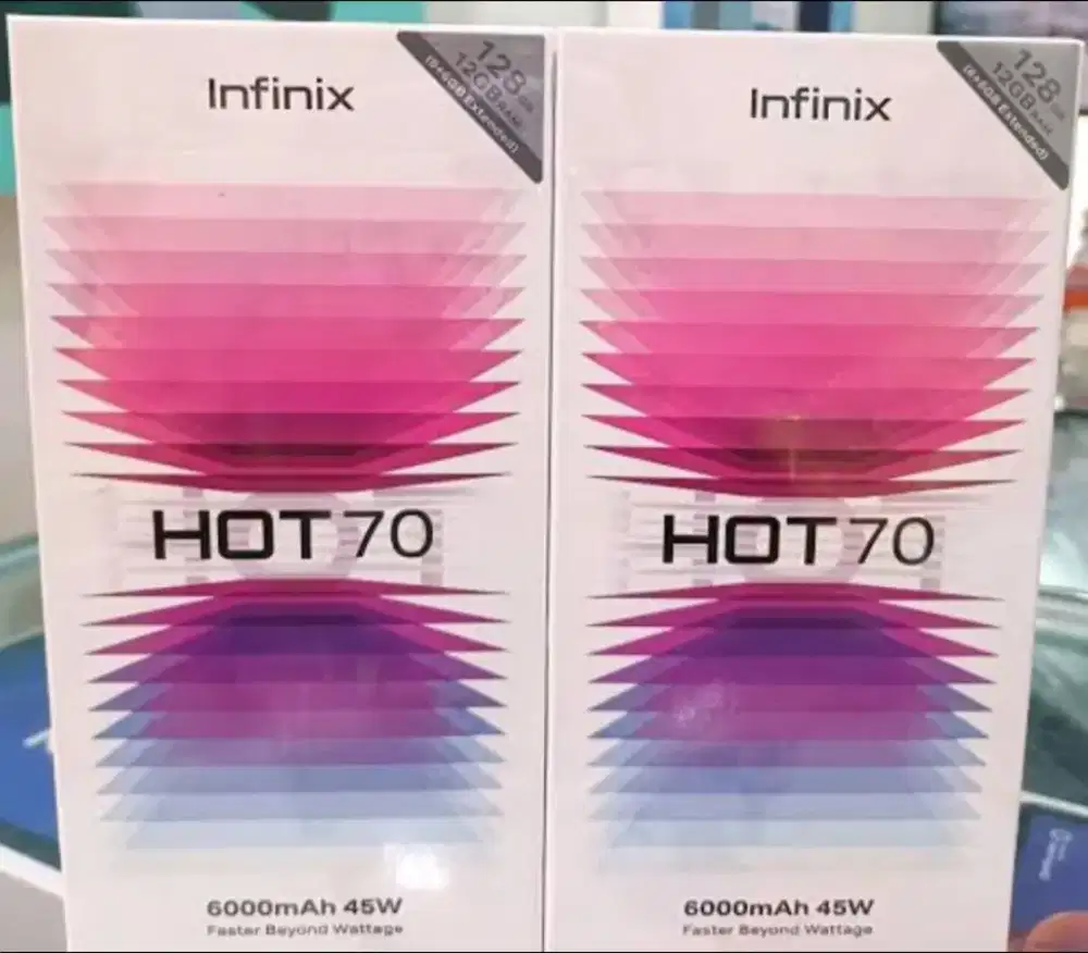 Infinix Hot 70 8GB+128GB BNIB Garansi Resmi Indonesia