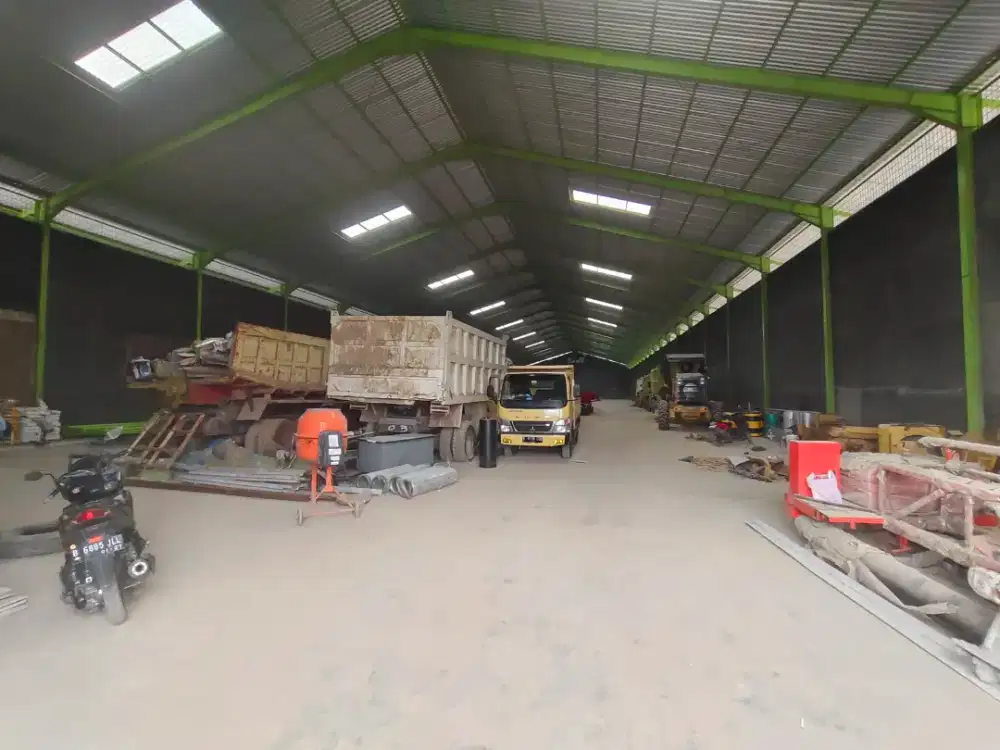 Gudang sewa kawasan industri/pabrik mekar jaya akong sepatan tangerang