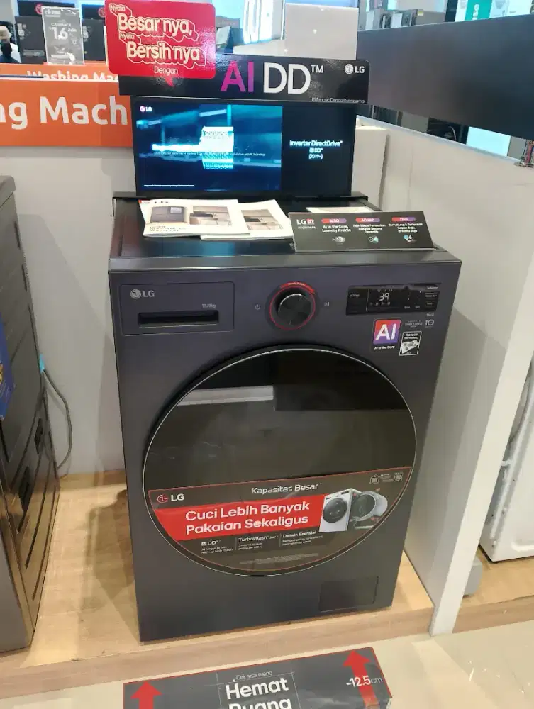 Mesin cuci LG wash Mach FL 15kg