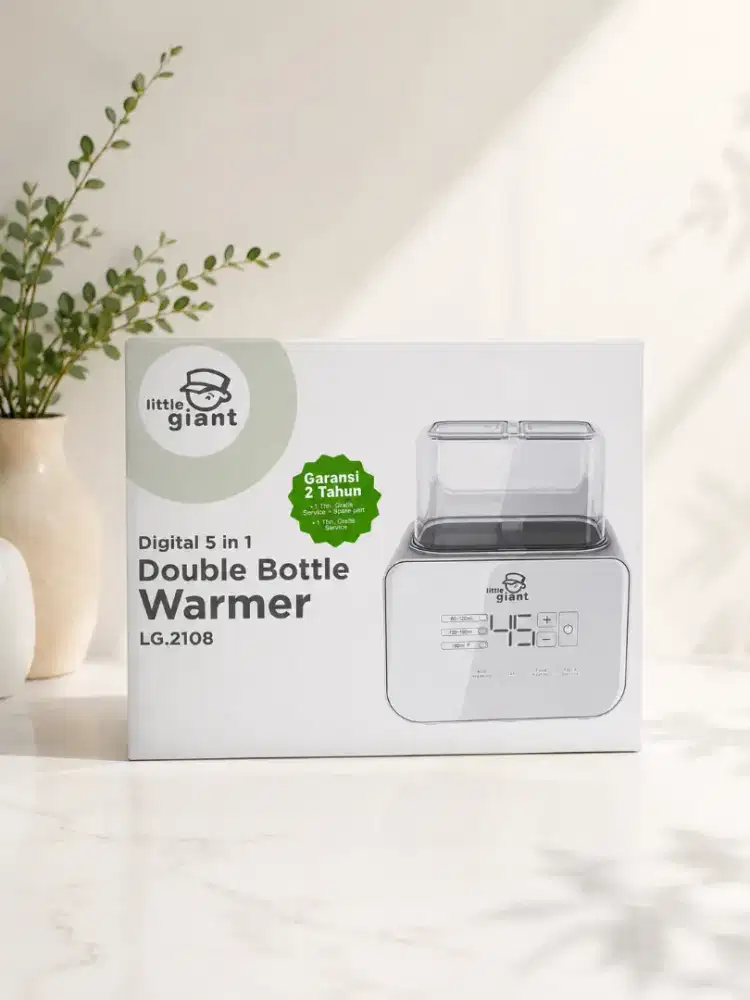 Little Giant Digital 5 in 1 Double Bottle Warmer LG.2108 – Like New