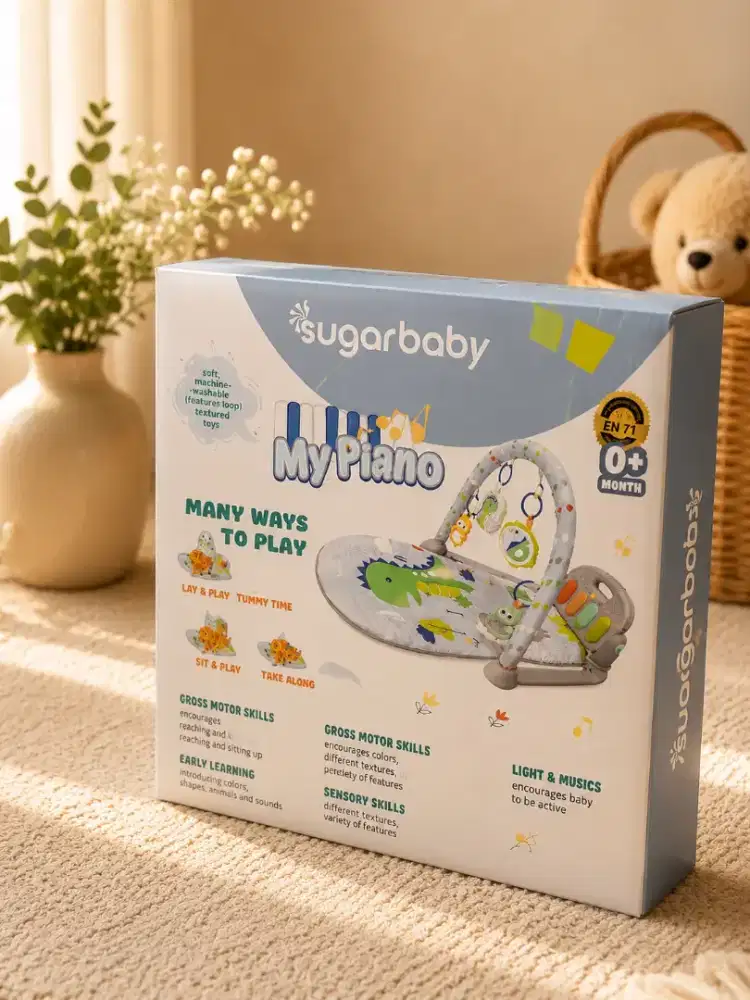 Sugarbaby My Piano Baby Gym & Playmat – Baru, Belum Pernah Dipakai