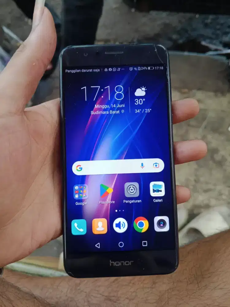 Jual Honor 8 bekas