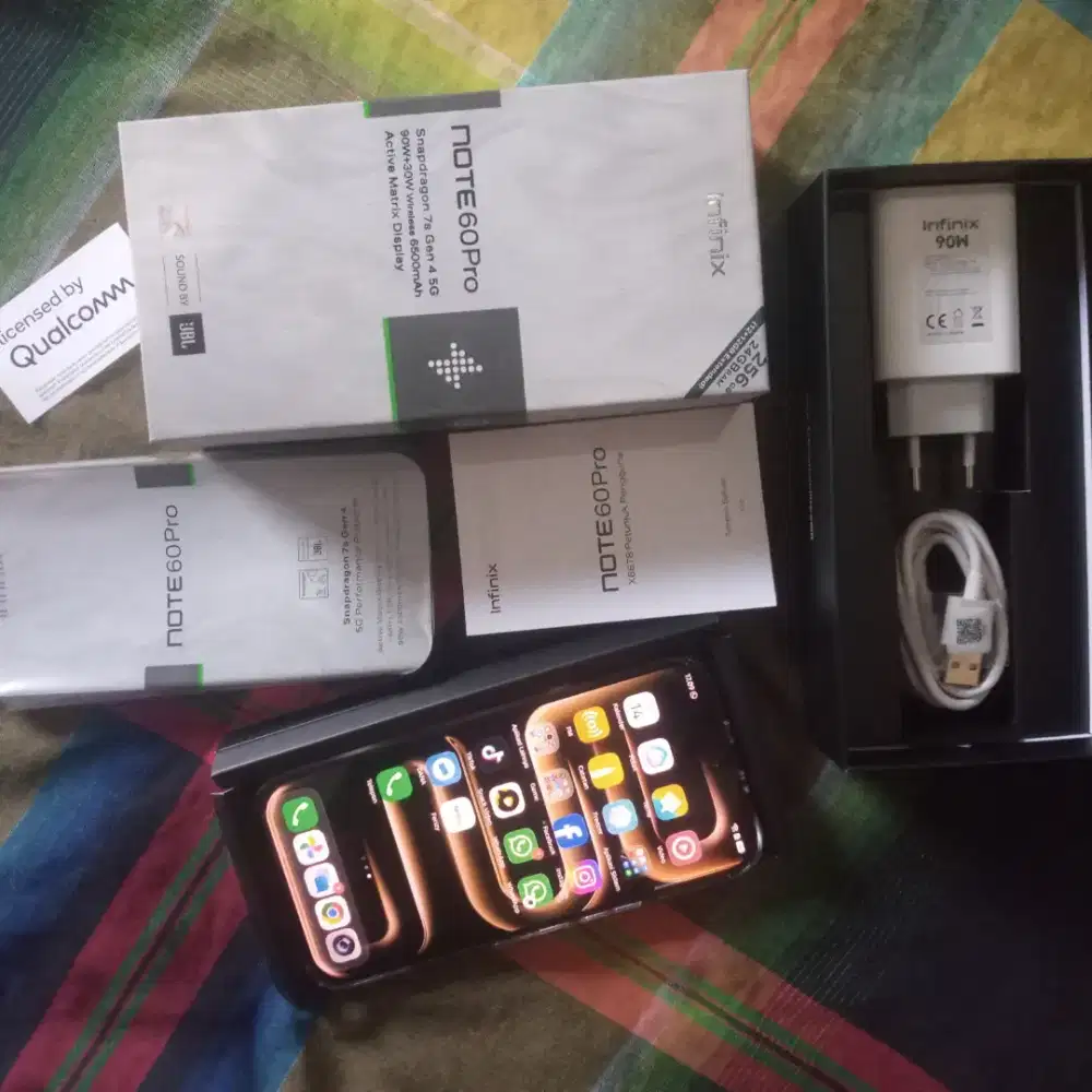Infinix Note 60 Pro 12/256 fullset
Garansi on 01-06-2027