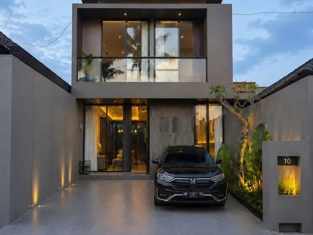 Rumah Mewah Kontemporer Modern 2 Lantai dalam cluster eksklusif di Jalan Kaliurang Km 10,