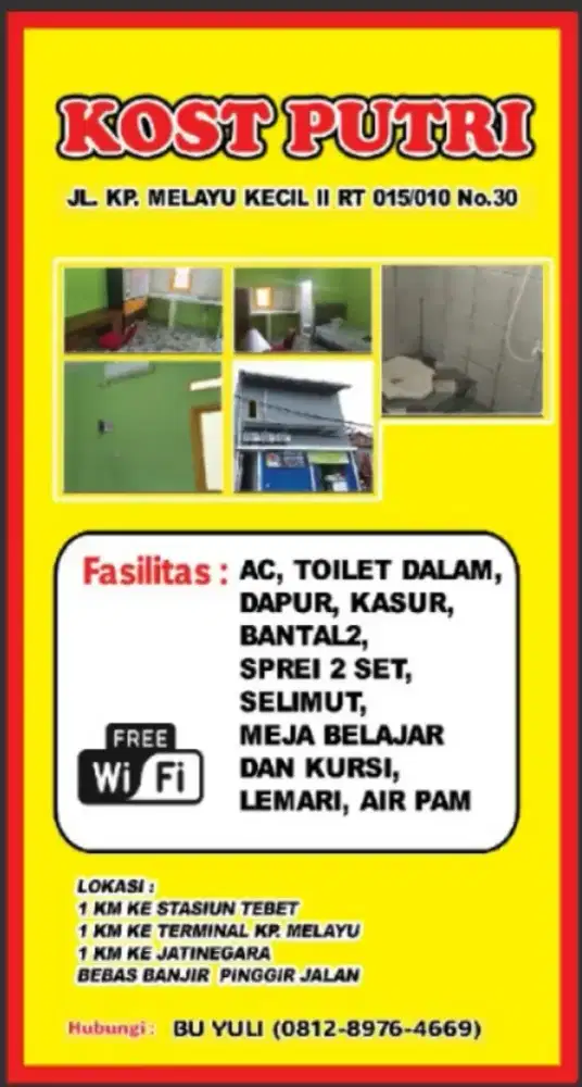 KOSAN PUTRI BU YULI
