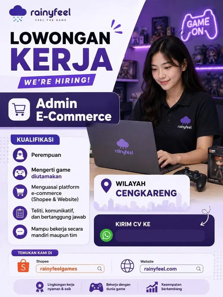 LOWONGAN ADMIN MARKETPLACE