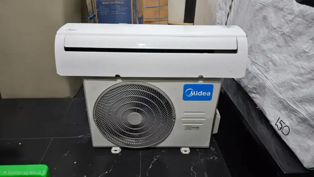 AC midea 2pk pemakaiam 6bulan