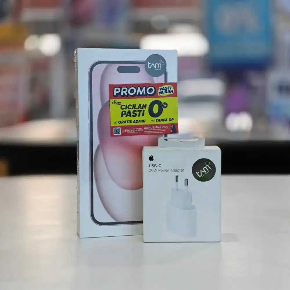 Ready iPhone 15 pilihan warna lengkap kredit bisa free 2X cicilan
