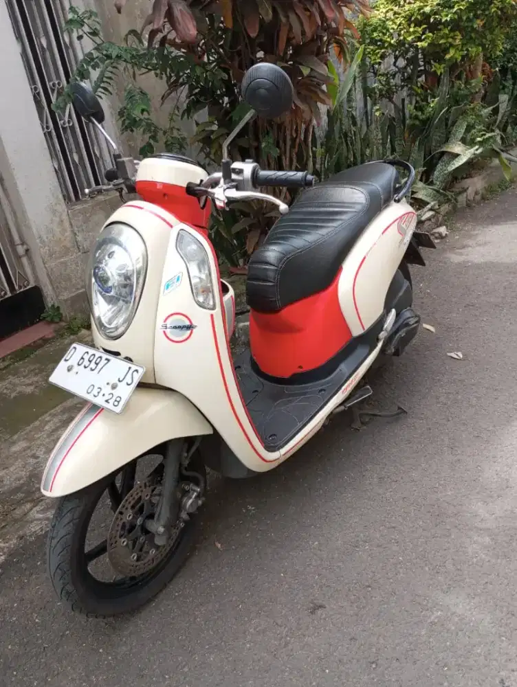 Honda Scoopy Fi Thn 2013 Bagus Siap Pakai Saja