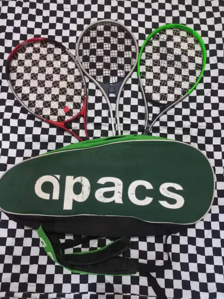 All in 3 Raket Tennis + Tas