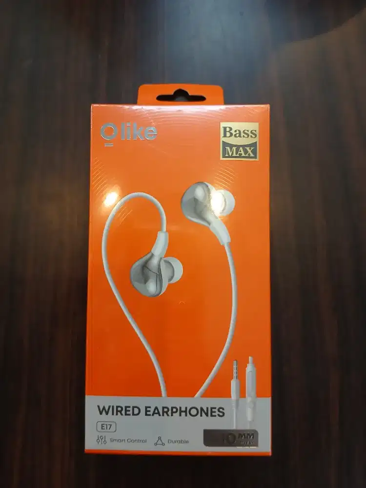 OLIKE Headset Cable E17 Jack 3.5mm 10mm Driver | Wired Earphone Stereo