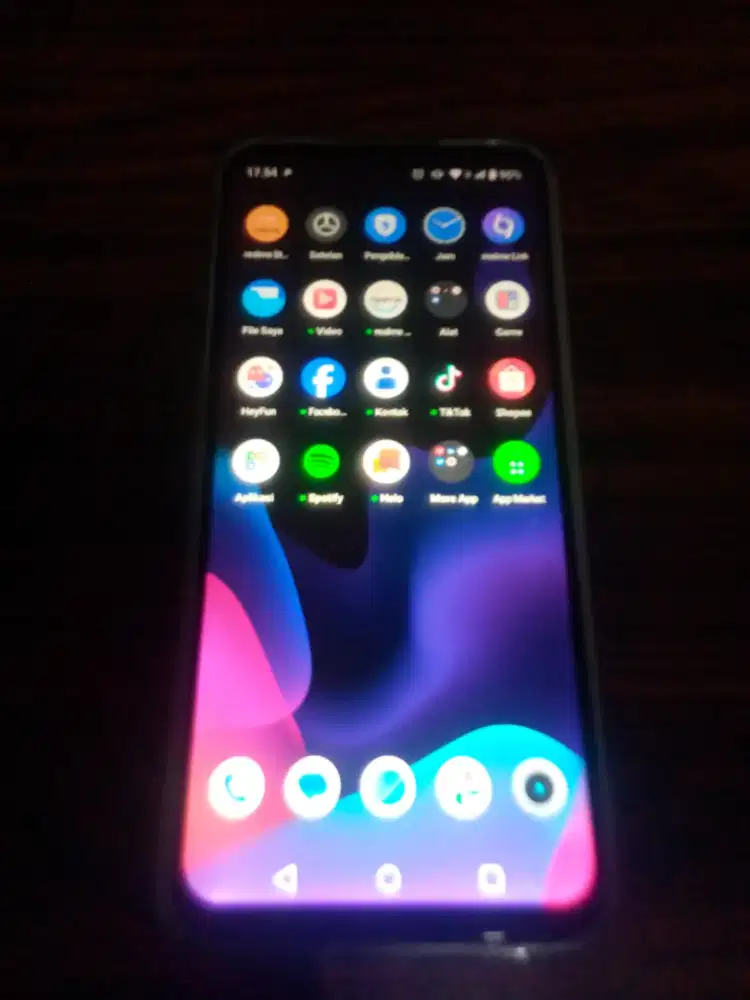 Realme C35 Hijau muda