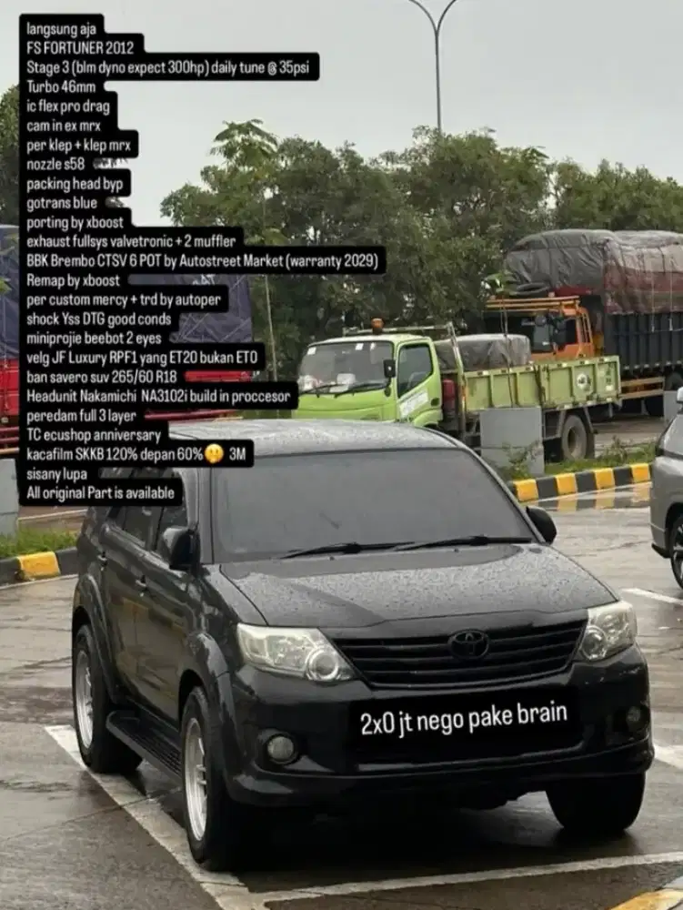 Fortuner 2012 Modif Ganteng