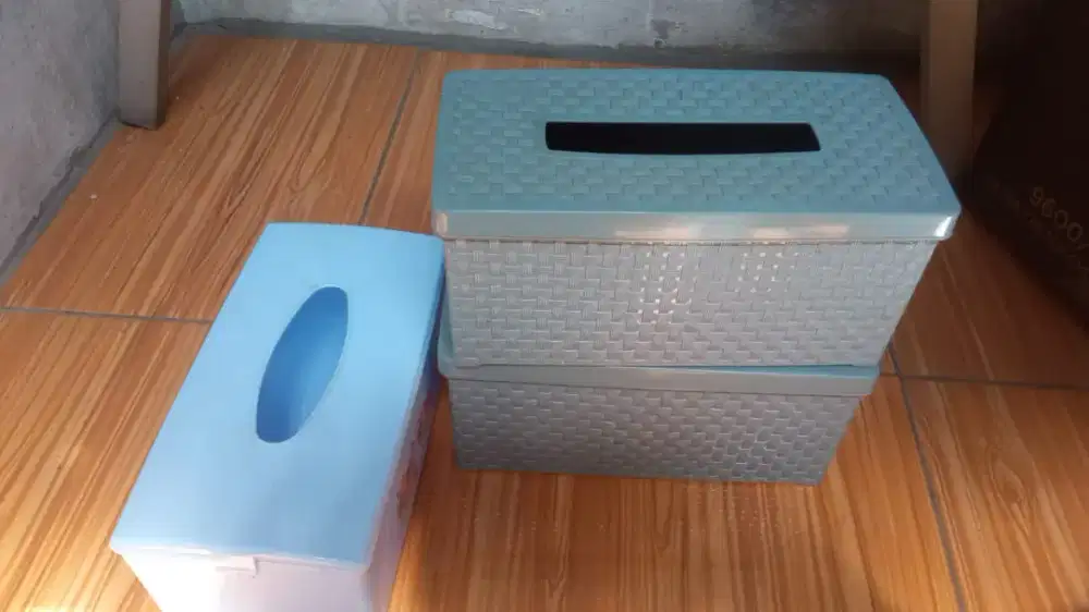 Tempat Tissu kotak plastik