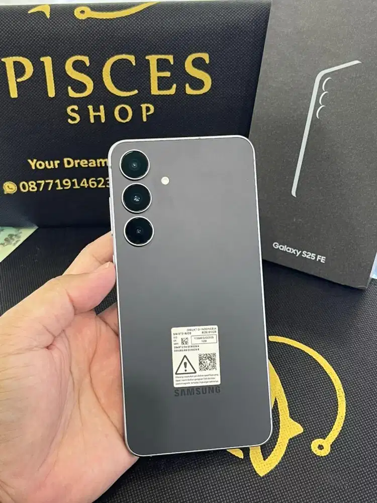 SAMSUNG S25 FE 512GB SEIN MULUS FULSET BKN ULTRA