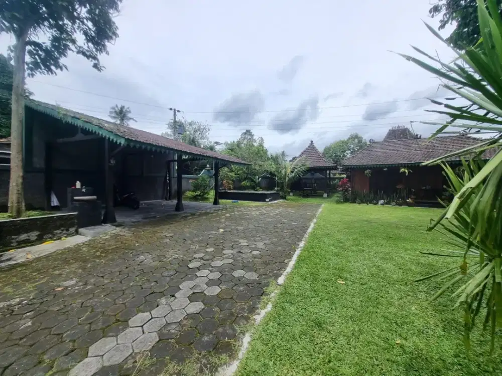 VILLA CANTIK TANAH LUAS DI TURI, 15 MENIT KE KOPI KLOTOK