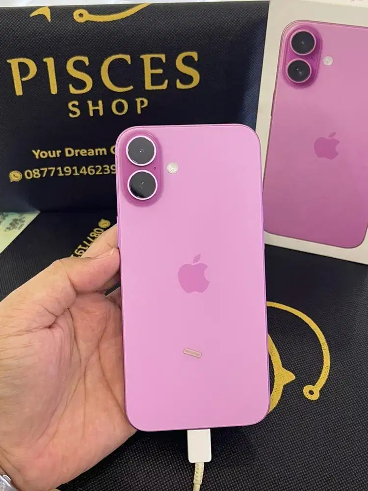 IPHONE 16 PLUS 128 IBOX BH99 MULUS FULSET BKN PRO