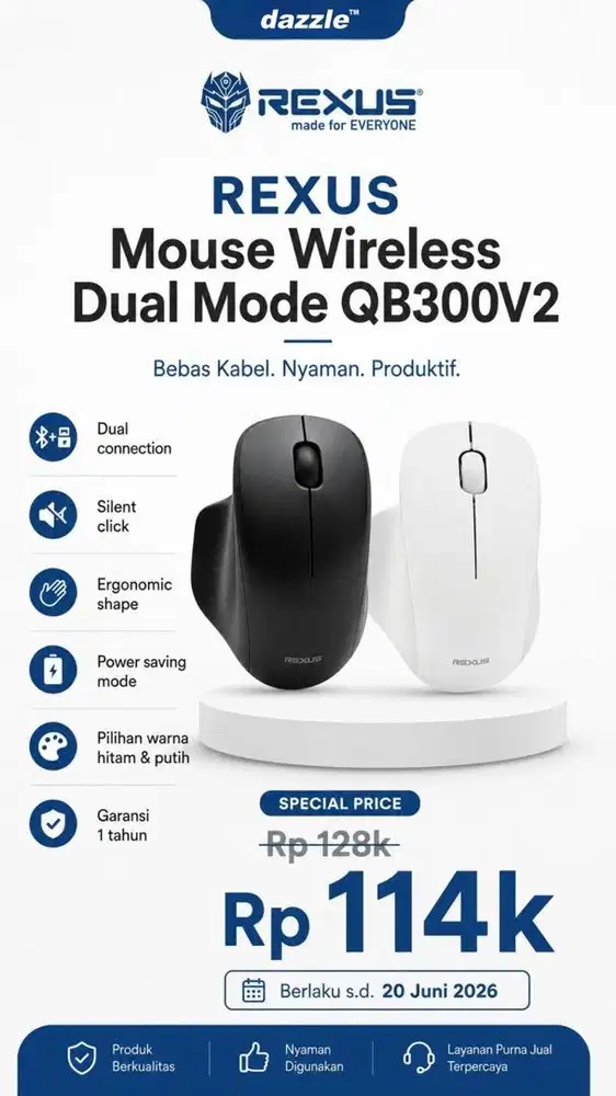 Rexus QB300 V2 Bluetooth
