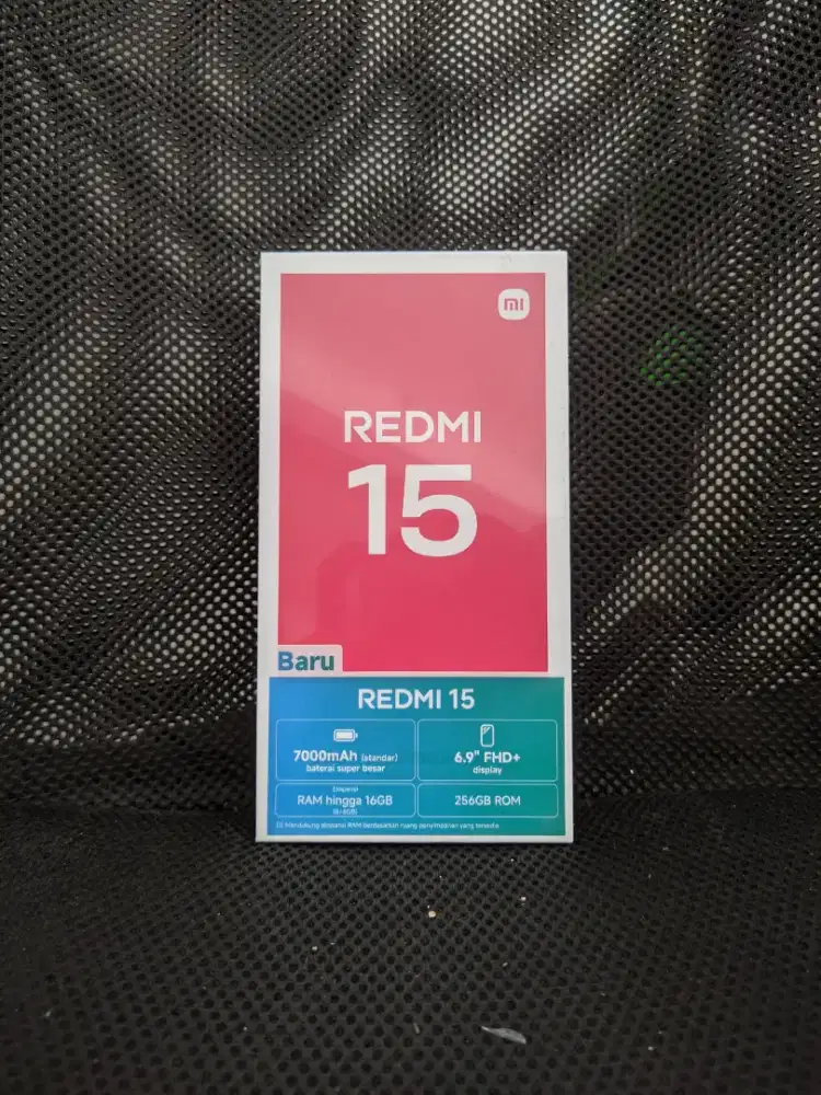Berminat silahkan WA Xiaomi Redmi 15 NFC 8+8/256 Garansi resmi 1thn