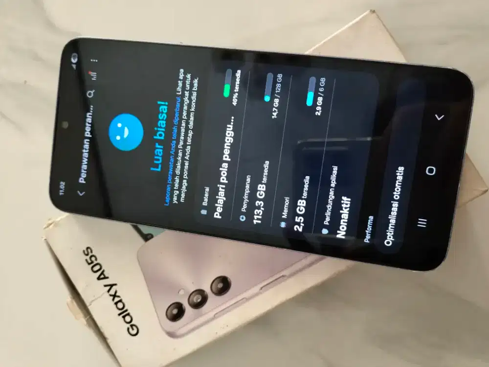 Samsung A05s RAM 6+6/128
