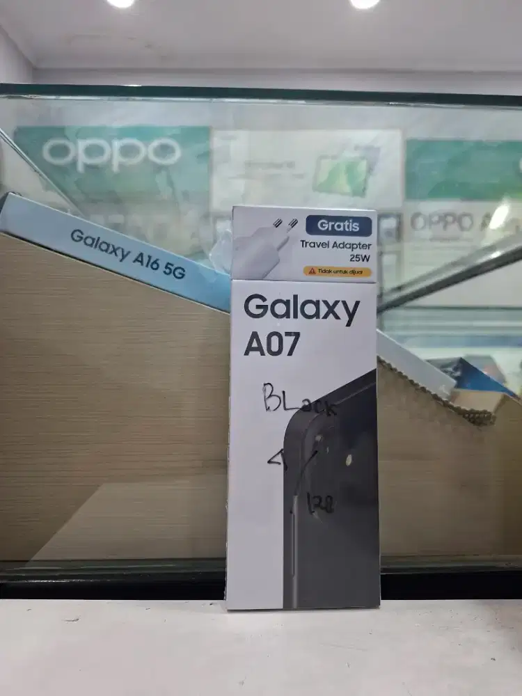 SAMSUNG A07 4/128 NEW MURAH GARANSI RESMI