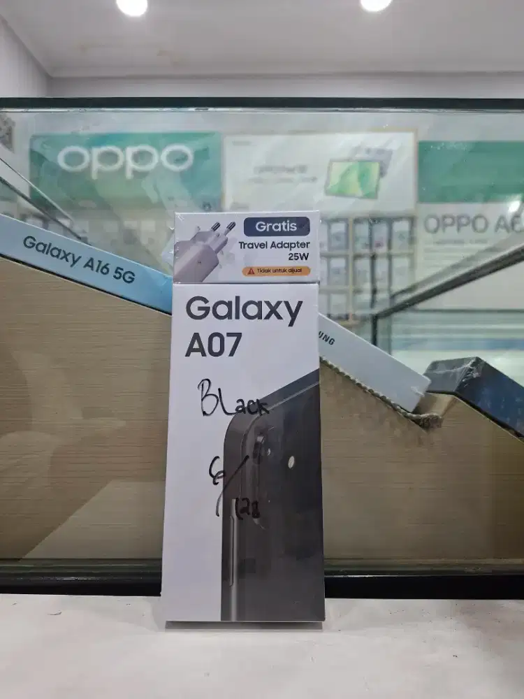 SAMSUNG A07 6/128 NEW MURAH GARANSI RESMI