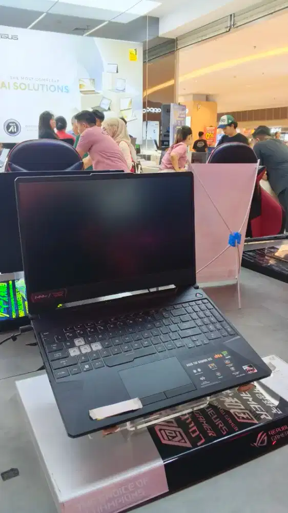 Cicilan laptop Asus tuf gaming a15 rtx 3050 ryzen 7 cuma pakai ktp