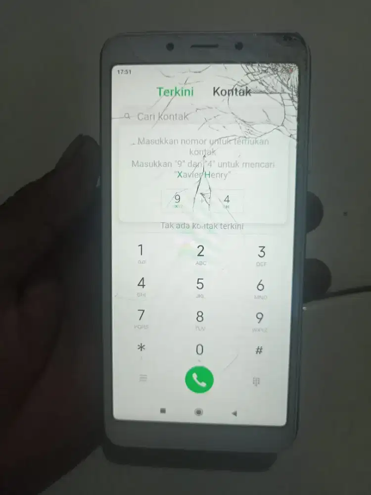 Redmi 6A minus retak.masih segel
