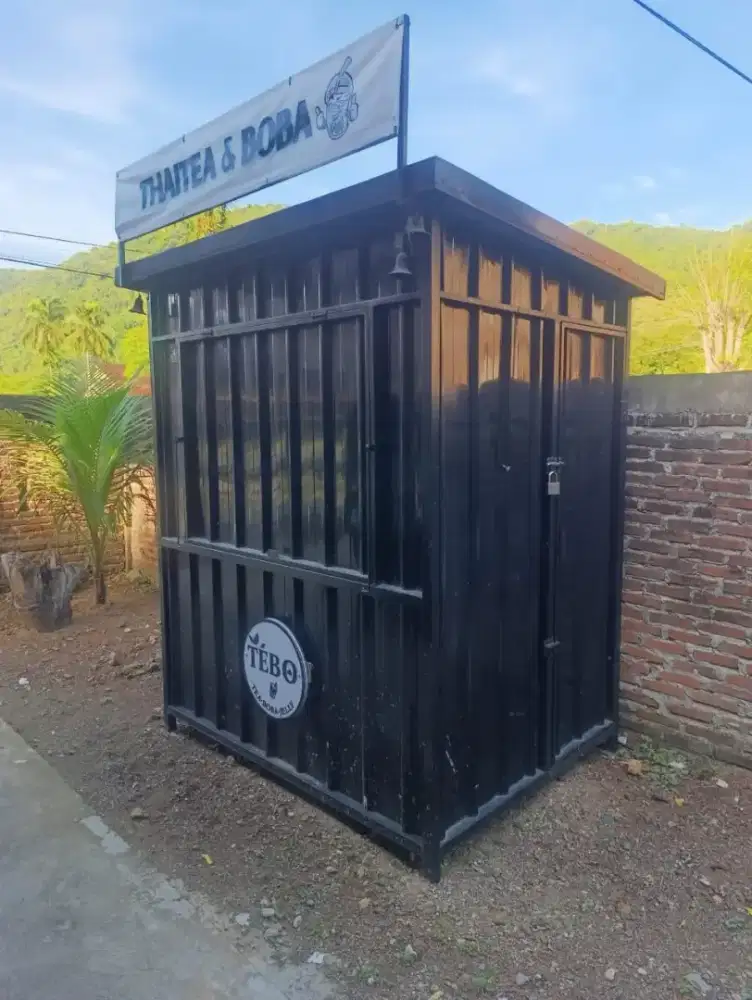 Container booth jualan