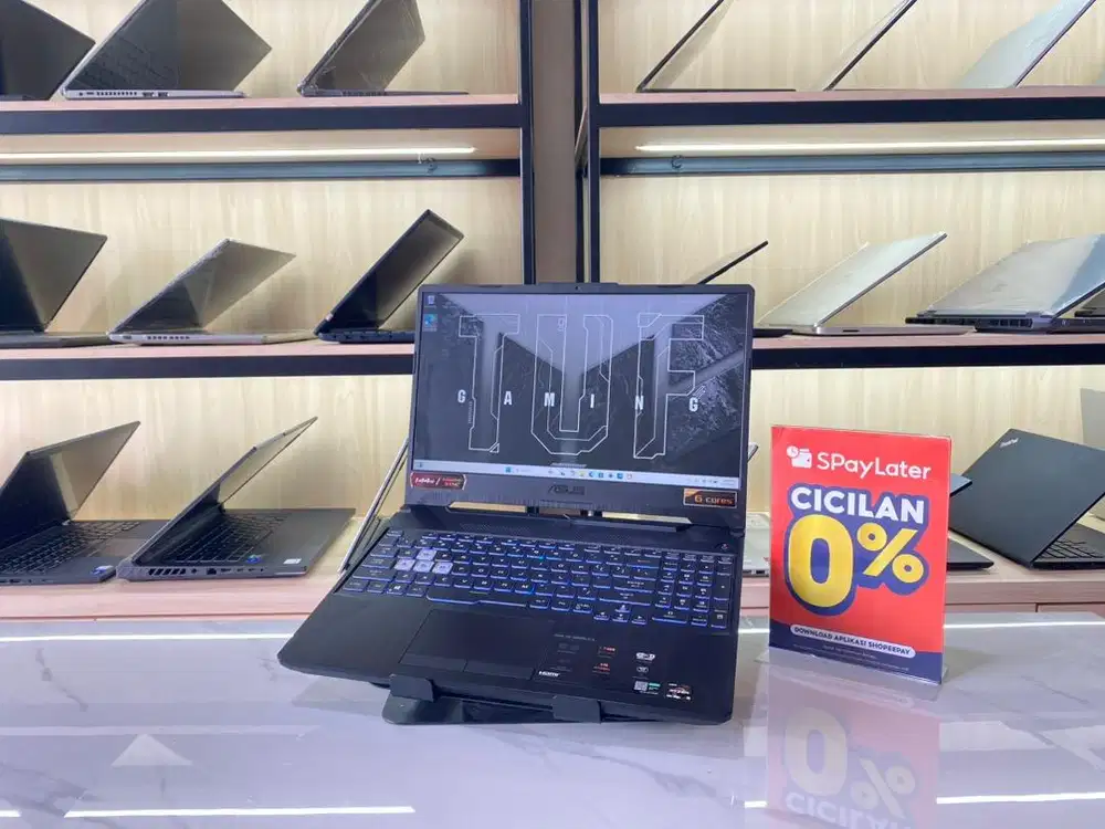 LAPTOP GAKING ASUS TUF RYZEN 5gen4 GTX1650