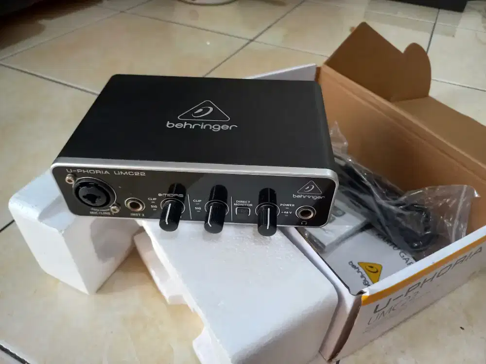 Soundcard Behringer UMC22