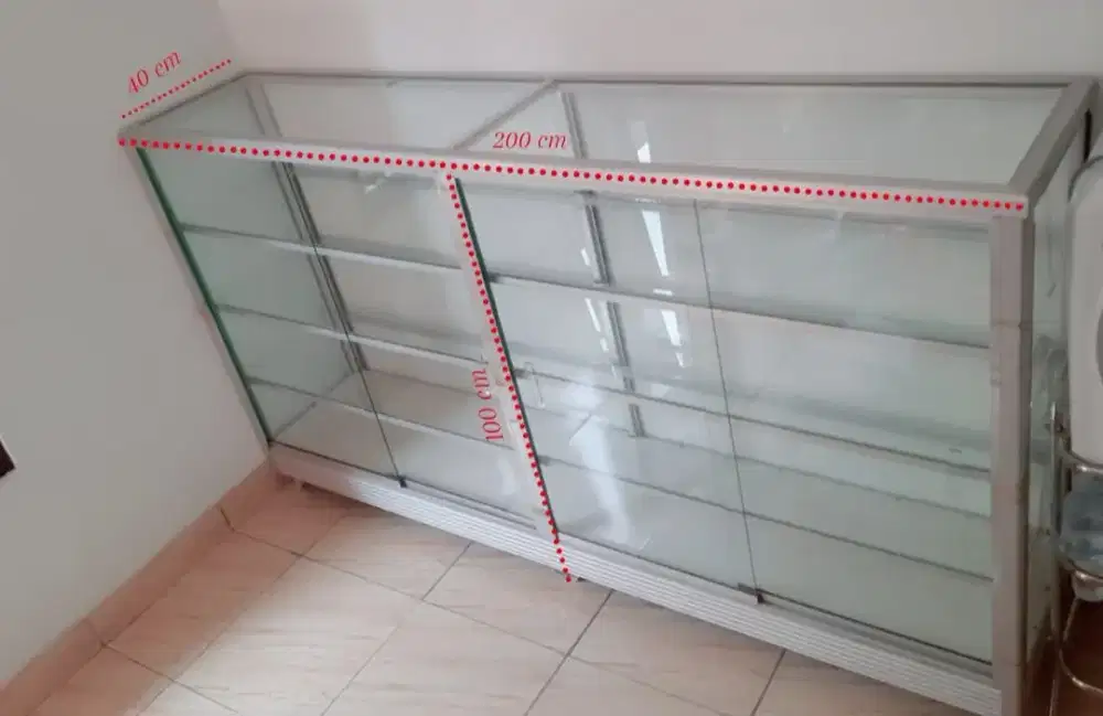 Etalase Aluminium