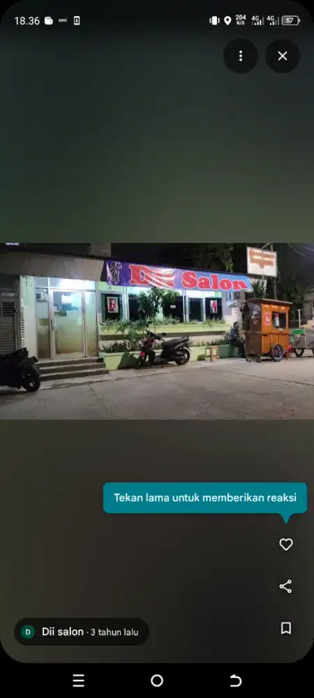Dii salon kecantikan