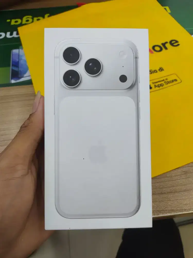 Iphone 17 pm silver 512gb open segel sebelah