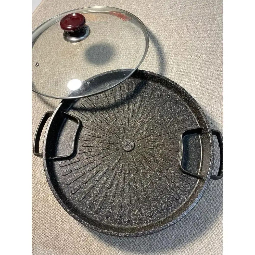 Preloved Moegen Grill Pan Panggangan BBQ Wajan panggang daging bogor
