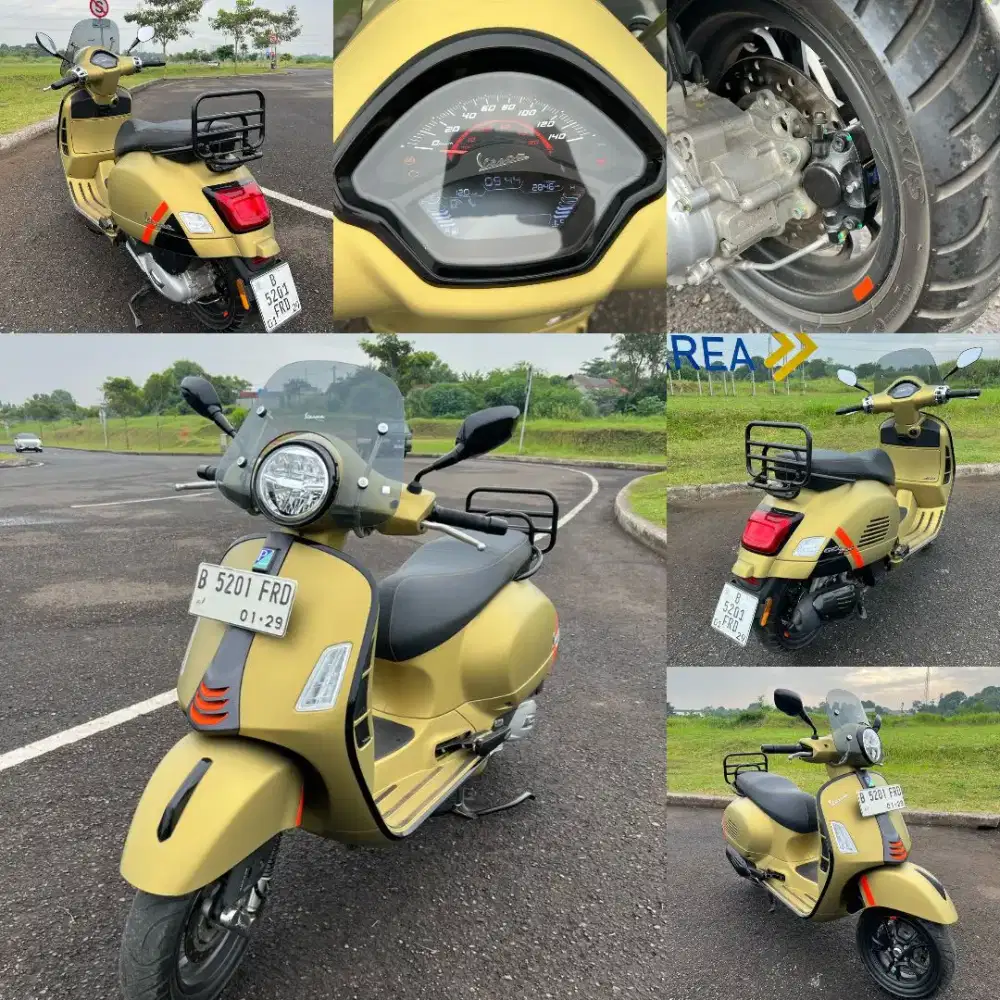 Vespa GTS Super Sport 150 Green Olive